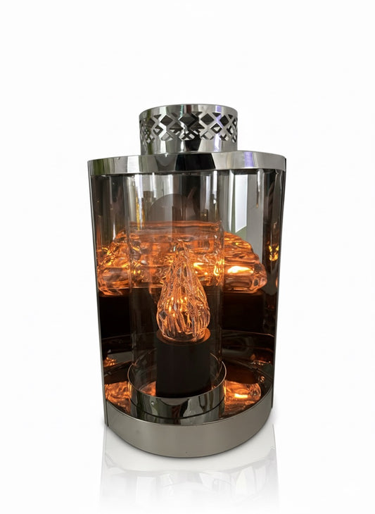 ZNICZ / LAMPION ŁEZKA SREBNY