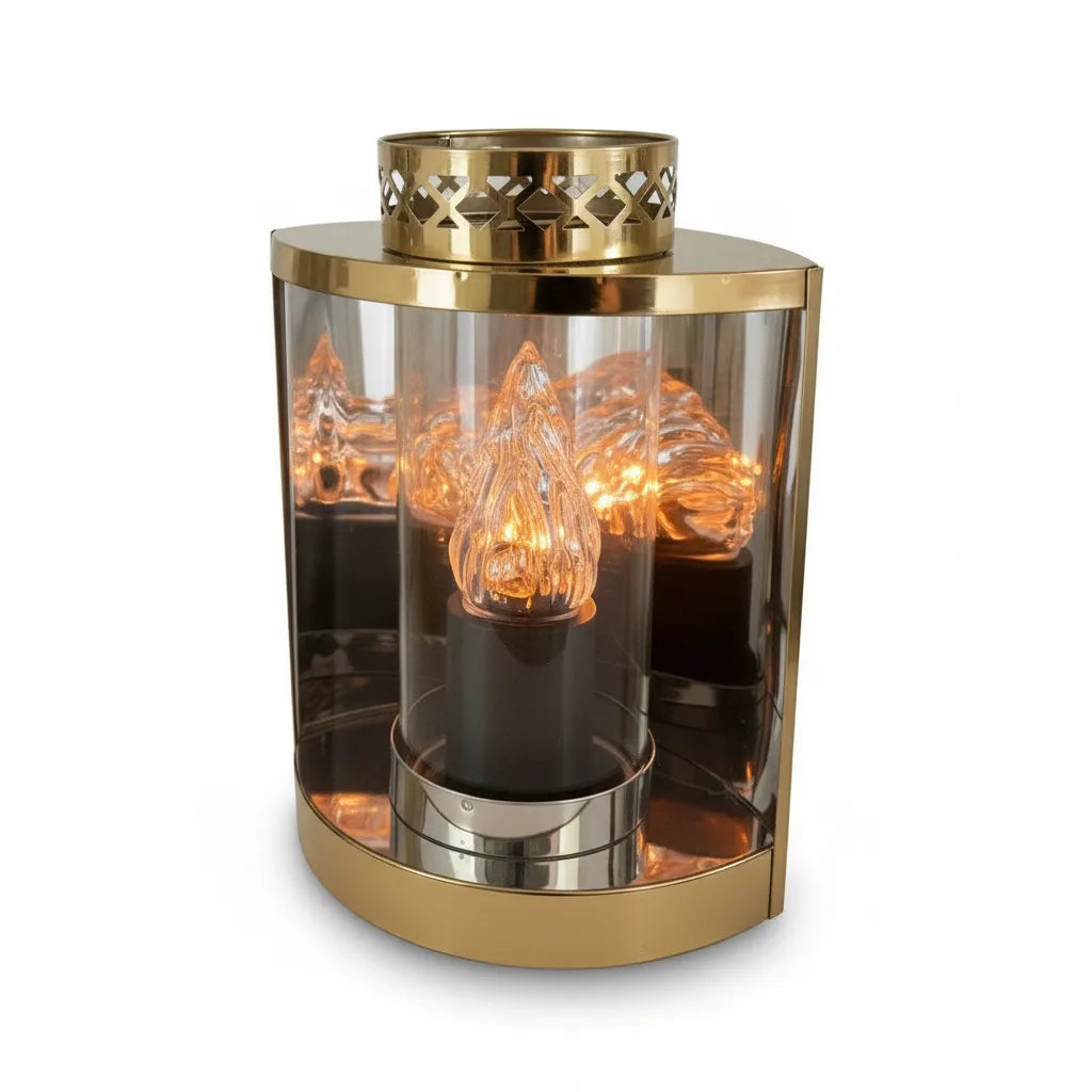 Zdjęcie znicza z perspektywy 45 stopni