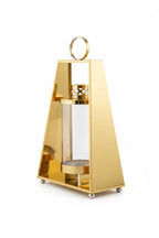 Znicz trapezowy złoty - widok z boku