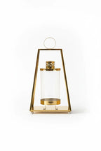 Znicz trapezowy złoty - widok z przodu